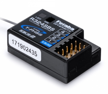 Receiver R324SBS 4CH T-FHSS Diversity* in the group Brands / F / Futaba / Receivers at Minicars Hobby Distribution AB (FPR324SBS)