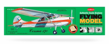 Cessna 170 Laser-Cut Guillow in the group Brands / G / Guillows / Wooden Models at Minicars Hobby Distribution AB (GU0302LC)