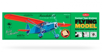 Fairchild 24 Laser-Cut Guillow in the group Brands / G / Guillows / Wooden Models at Minicars Hobby Distribution AB (GU0701LC)