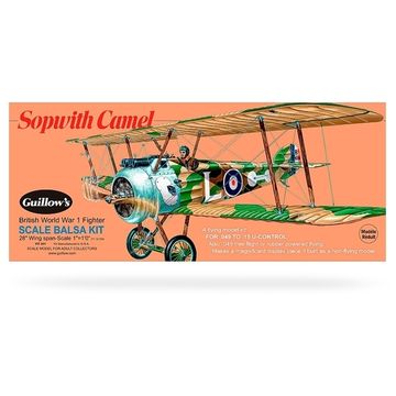 Sopwith Camel in the group Brands / G / Guillows / Wooden Models at Minicars Hobby Distribution AB (GU0801)