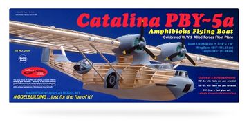 PBY-5a Catalina, 1/28 in the group Brands / G / Guillows / Wooden Models at Minicars Hobby Distribution AB (GU2004)