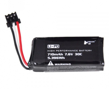 Li-Po Batteri 2S 7,6V 710mAh 30C H122D i gruppen Fabrikat / H / Hubsan / Tillbehr hos Minicars Hobby Distribution AB (H122D-16)