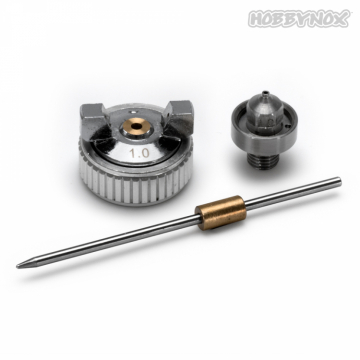 RUBY Needle & Nozzle Set 1.0mm in the group Brands / H / Hobbynox / Airbrushes at Minicars Hobby Distribution AB (HN001-02C)