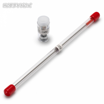 FLOW-TF/BF Needle & Nozzle Set 0.5mm in the group Brands / H / Hobbynox / Airbrushes at Minicars Hobby Distribution AB (HN002-02B)