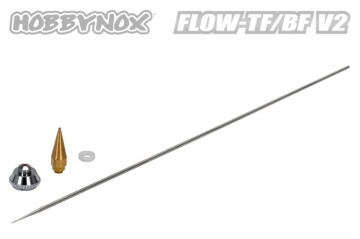 FLOW-TF/BF V2 Needle & Nozzle Set 0.3mm in the group Brands / H / Hobbynox / Airbrushes at Minicars Hobby Distribution AB (HN002-22A)