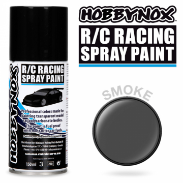 Transparent Smoke R/C Racing Spray Paint 150 ml in the group Brands / H / Hobbynox / Spray Paint RC Car at Minicars Hobby Distribution AB (HN1102)