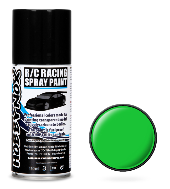 Ljus Grön R/C Racing Spray Färg 150 ml