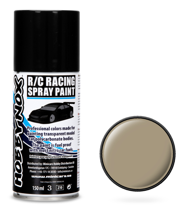 Beige R/C Racing Spray Färg 150 ml