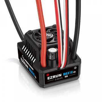 EzRun MAX10 G2 80A 2-3S Sensored WP ESC 1/10 in the group Brands / H / Hobbywing / ESC at Minicars Hobby Distribution AB (HW30102604)