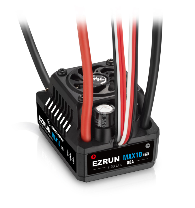 EzRun MAX10 G2S 80A 2-3S Sensored WP ESC 1/10