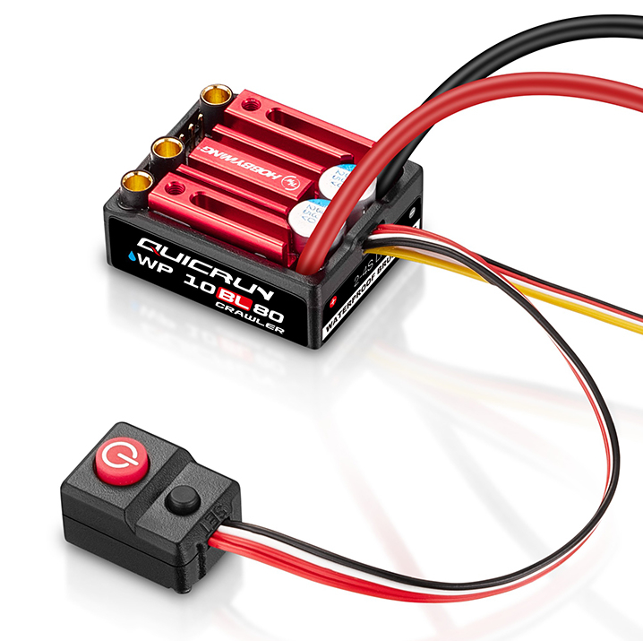 ESC QuicRun 10BL80 2-4S Crawler 1/10