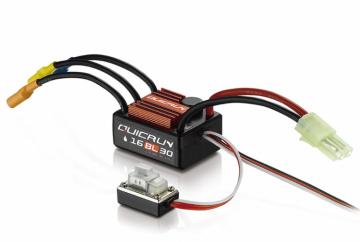 QuicRun WP 16BL30 Sensorless ESC 2-3S Car 1/16 in der Gruppe Hersteller / H / Hobbywing / ESC bei Minicars Hobby Distribution AB (HW30110000)