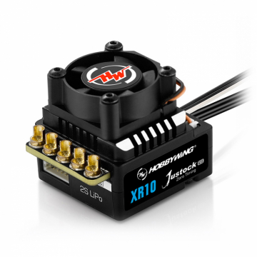 XeRun XR10 Justock G3S 60A 2S ESC in the group Brands / H / Hobbywing / ESC at Minicars Hobby Distribution AB (HW30112005)