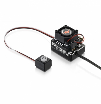 XeRun XR10 Pro-Stock Spec V4 Svart Fartreglage i gruppen Fabrikat / H / Hobbywing / Fartreglage hos Minicars Hobby Distribution AB (HW30112401)