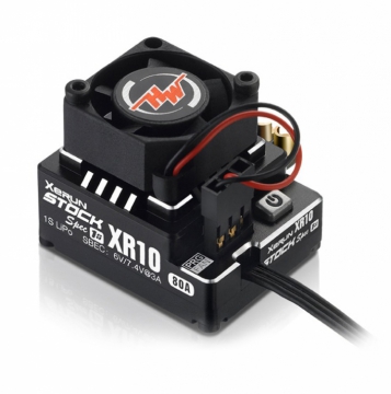 XeRun XR10 Pro Stock 1S V4 ESC in the group Brands / H / Hobbywing / ESC at Minicars Hobby Distribution AB (HW30112751)