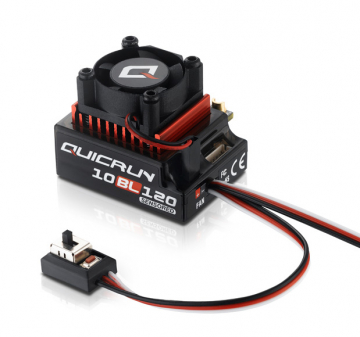 QuicRun 10BL120 Sensored ESC 2-3S Car  (Replaced by HW30125002) in the group Brands / H / Hobbywing / ESC at Minicars Hobby Distribution AB (HW30125000)