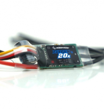 Flyfun 20A ESC 2-4S V5 in der Gruppe Hersteller / H / Hobbywing / ESC bei Minicars Hobby Distribution AB (HW30202308)