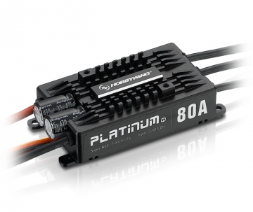 Platinum Pro 80A ESC 3-6S V4 in the group Brands / H / Hobbywing / ESC at Minicars Hobby Distribution AB (HW30203200)