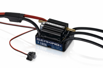 Seaking 180A V3 2-6S Watercooled Boat ESC in the group Brands / H / Hobbywing / ESC at Minicars Hobby Distribution AB (HW30302401)