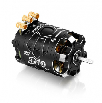 Motor XeRun D10 10.5T Svart Drift BL Sensored