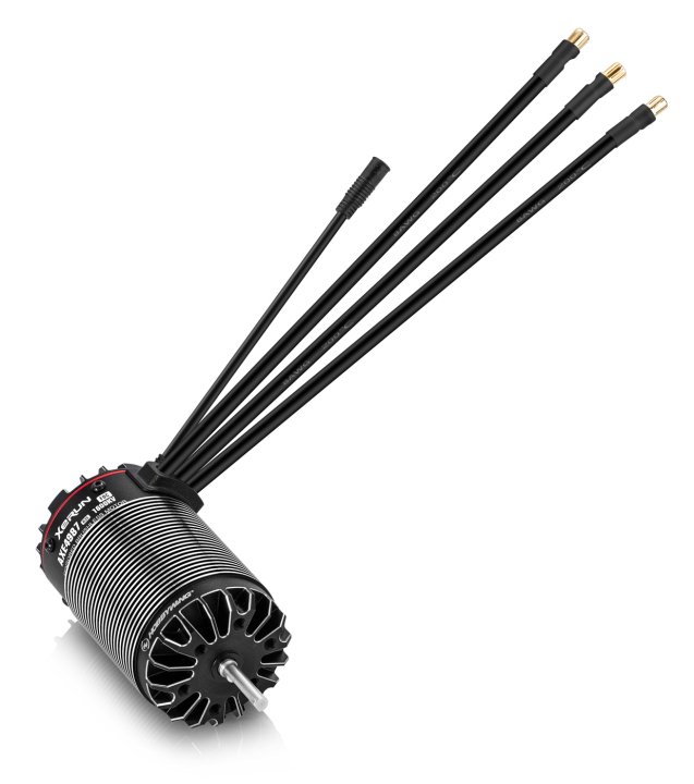 Motor XeRun AXE4987SD 1600kV Black R3S