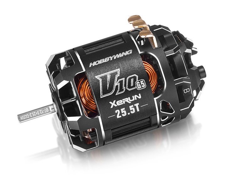 Motor XeRun V10 25.5T Black G5 Stock Torque
