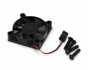 Fan MP4510SH 6V 8000RPM Black in the group Brands / H / Hobbywing / Accessories at Minicars Hobby Distribution AB (HW30860400)