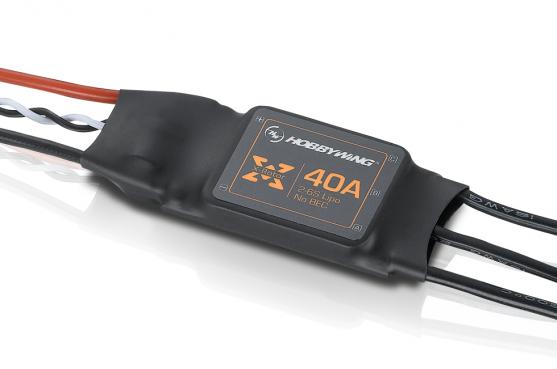 XRotor 40A Fartreglage 2-6S 3,5mm Kontakter på Kabel Multirotor