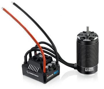 EzRun Combo MAX6 - 4985SL 1650kV 3-6S Sensorless 1/6 in the group Accessories & Parts / Electric Motors / Complete Systems at Minicars Hobby Distribution AB (HW38010801)
