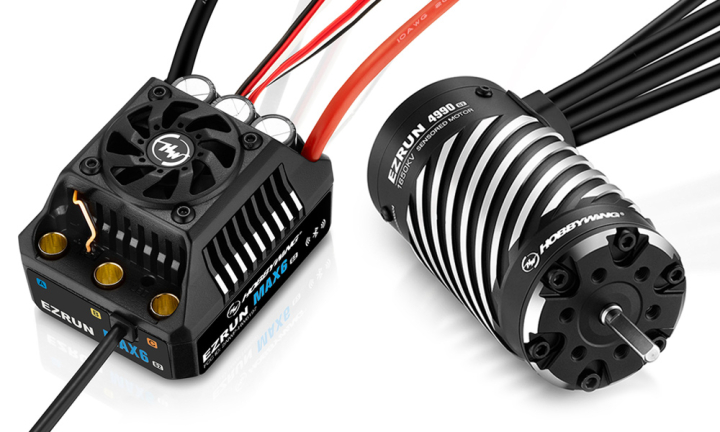 EzRun Combo MAX6 G2 - 4990SD 1650kV G2 Sensorbaserat 1/6