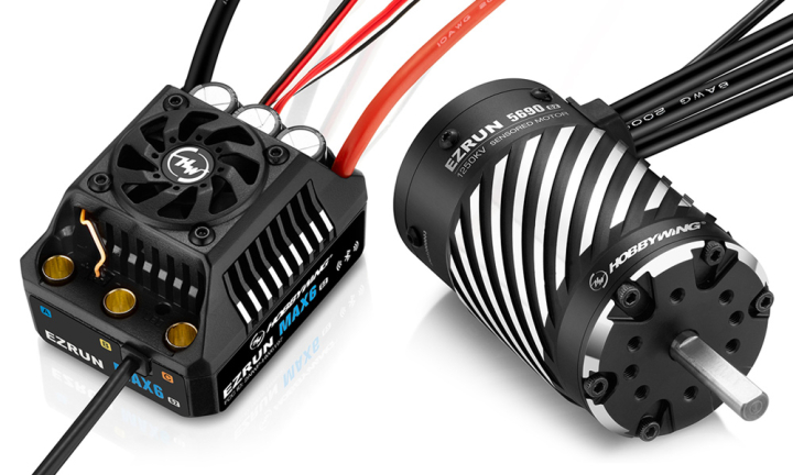 EzRun Combo MAX6 G2 - 5690SD 1250kV G2 Sensorbaserat 1/6