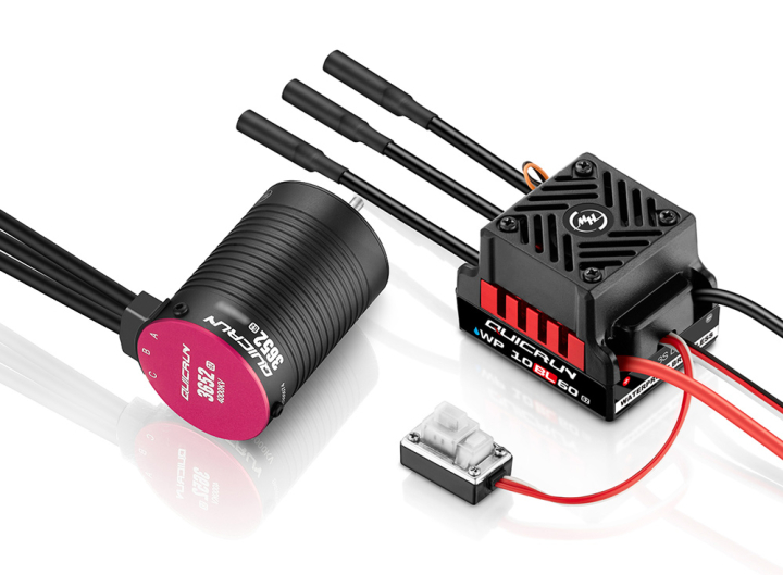 QuicRun Combo WP 10BL60 G2 - 3652SL 4000kV G2 1/10 Sensorless