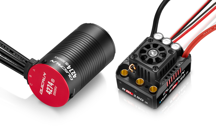 QuicRun Combo WP 8BL150 G2 - 4274SL 2000kV G2 Sensorlös
