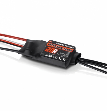 Skywalker 20A ESC Airplane 2-4S (Replaced by 30205200) in the group Brands / H / Hobbywing / ESC at Minicars Hobby Distribution AB (HW80060010)