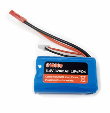 Li-Fe Batteri 2S 6,4V  320mAh Joysway Magic Vee/Cat V2 i gruppen Fabrikat / J / Joysway / Elektronik hos Minicars Hobby Distribution AB (JW810606)