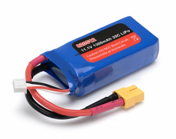 Li-Po Batteri 3S 11,1V 1300mAh 35C XT60-kontakt i gruppen Fabrikat / J / Joysway / Elektronik hos Minicars Hobby Distribution AB (JW820512)
