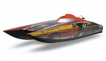Monster Catamaran BL RTR w/o Battery & Charger in the group Brands / J / Joysway / Models at Minicars Hobby Distribution AB (JW8654ARTR)