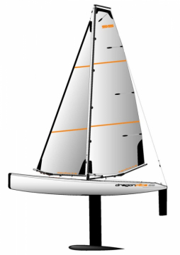 Sailboat Dragon Flite 95 V2 PNP w/o Radio Equipment in the group Brands / J / Joysway / Models at Minicars Hobby Distribution AB (JW8811A)