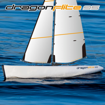 Sailboat Dragon Flite 95 V2 RTR in the group Brands / J / Joysway / Models at Minicars Hobby Distribution AB (JW8811V2)