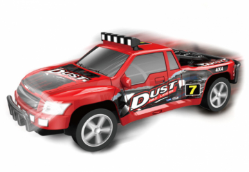 Car SuperFun Short Course Truck Red 1/43 in the group Brands / J / Joysway / Slot Car Racing at Minicars Hobby Distribution AB (JW920101)