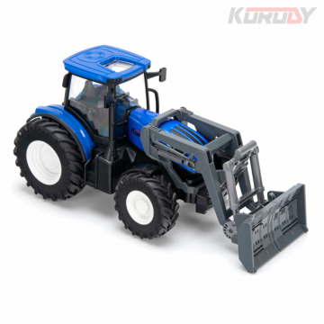Tractor with blade RC RTR 1:24 in the group Brands / K / Korody / Korody RC Tractors at Minicars Hobby Distribution AB (KO6632H)
