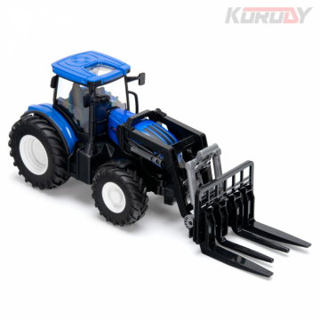 Tractor with fork arm RC RTR 1:24 in the group Brands / K / Korody / Korody RC Tractors at Minicars Hobby Distribution AB (KO6633H)