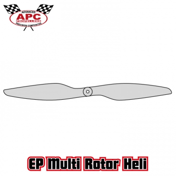 Propeller 10x4.5 Multirotor in the group Brands / A / APC / Propeller Drones at Minicars Hobby Distribution AB (LP10045MR)