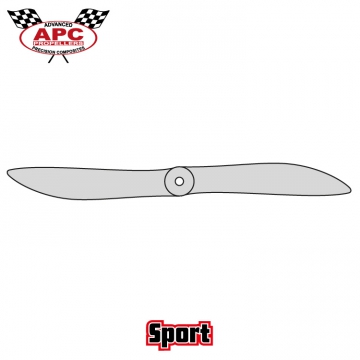 Propeller 10x7 Sport Skjutande i gruppen Fabrikat / A / APC / Propeller Brnsle hos Minicars Hobby Distribution AB (LP10070P)