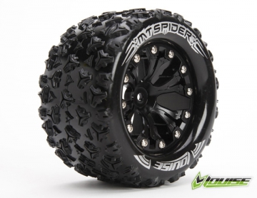 Tire Wheel MT SPIDER 2 8 Black 0 Offset 2 