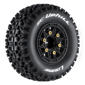 Tires & Wheels SC-UPHILL (Removable Hex 4pcs) Soft (2) in the group Brands / L / Louise RC World / Tires Short Course at Minicars Hobby Distribution AB (LT3223SB)