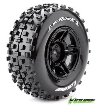 Tire & Wheel SC-ROCK 2WD Front (2) in der Gruppe Hersteller / L / Louise RC World / Tires Short Course bei Minicars Hobby Distribution AB (LT3229BTF)