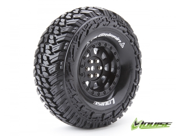 Tire & Wheel CR-GRIFFIN 1.9 Black (2) in the group Brands / L / Louise RC World / Tires Crawler at Minicars Hobby Distribution AB (LT3230VB)