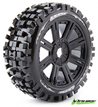 Tire & Wheel B-BULLDOZE 1/8 Buggy Sport (2) in the group Brands / L / Louise RC World / Tires 1/8 Buggy/GT at Minicars Hobby Distribution AB (LT325B)