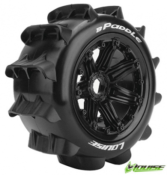 Tires & Wheels B-PADDLE LS Buggy Rear (24mm Hex) (2) in the group Accessories & Parts / Car Tires & Wheels / Dck Large Scale at Minicars Hobby Distribution AB (LT3280B)